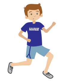 Boy Running